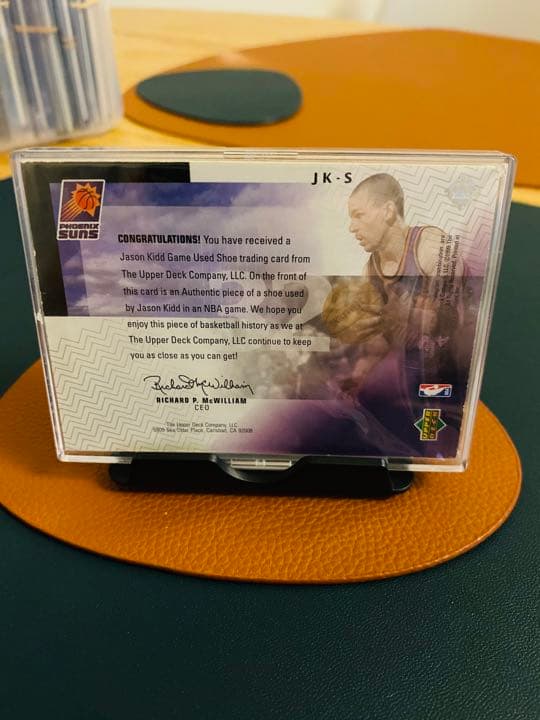 NBA カード　ジェイソン・キッド　メモラビリア　試合実使用シューズ(バッシュ)