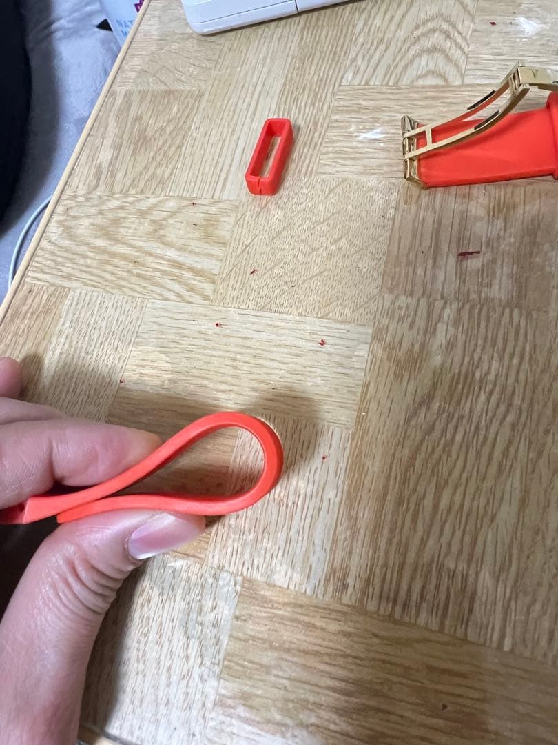 Joe Rodeo Watch 26 mmゴムバンドゴールド色バックル