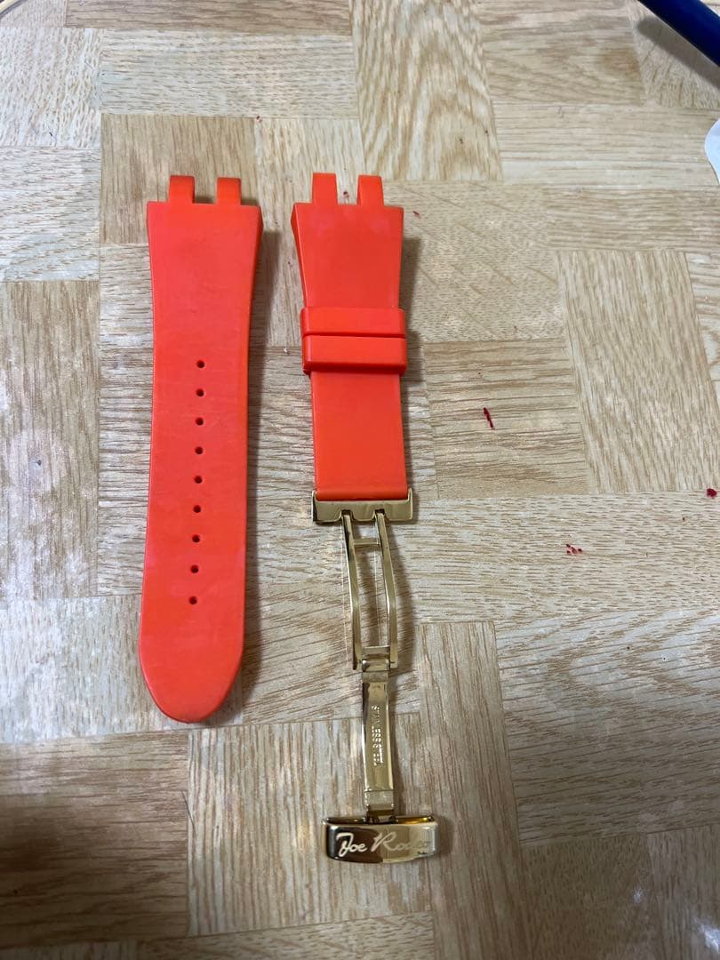 Joe Rodeo Watch 26 mmゴムバンドゴールド色バックル