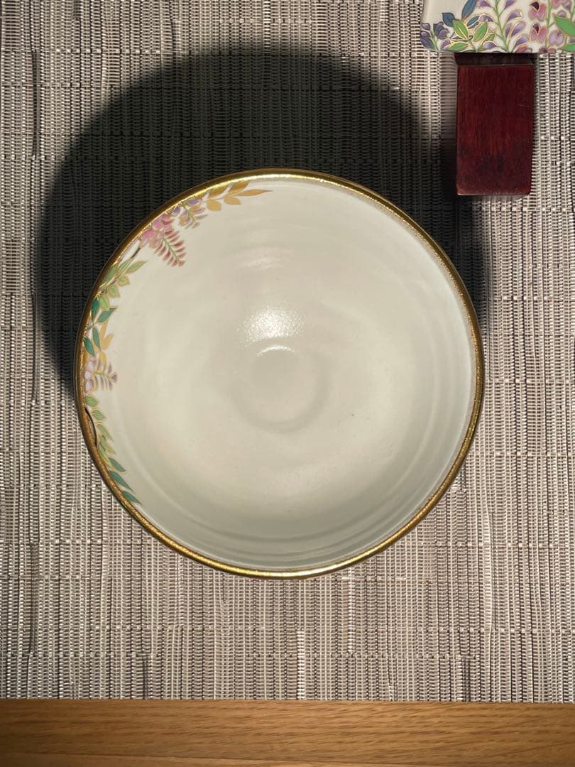 129桑野むつ子 京都 御所の花十二ヶ月5月 藤の花抹茶