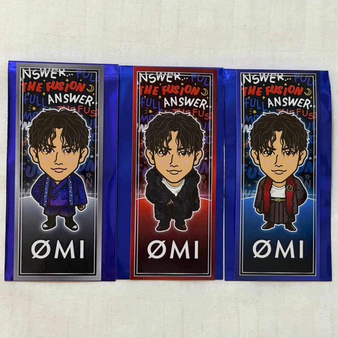 THE FUSION ØMI 登坂広臣 千社札 縁日 3点セット‼️即購入⭕️ - メルカリ