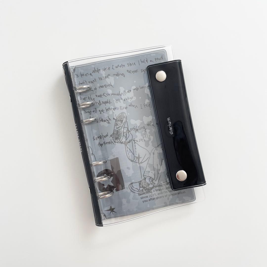 韓国 貯金 バインダー カバー A6 - ブックカバーアウトレット ショップ