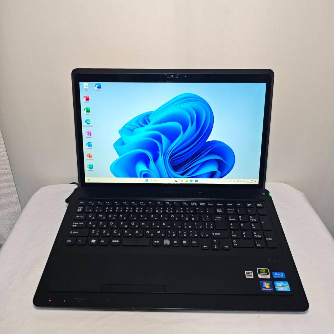 SONYゲーミングノートPC/i7/750GB/グラボ搭載/Windows 11