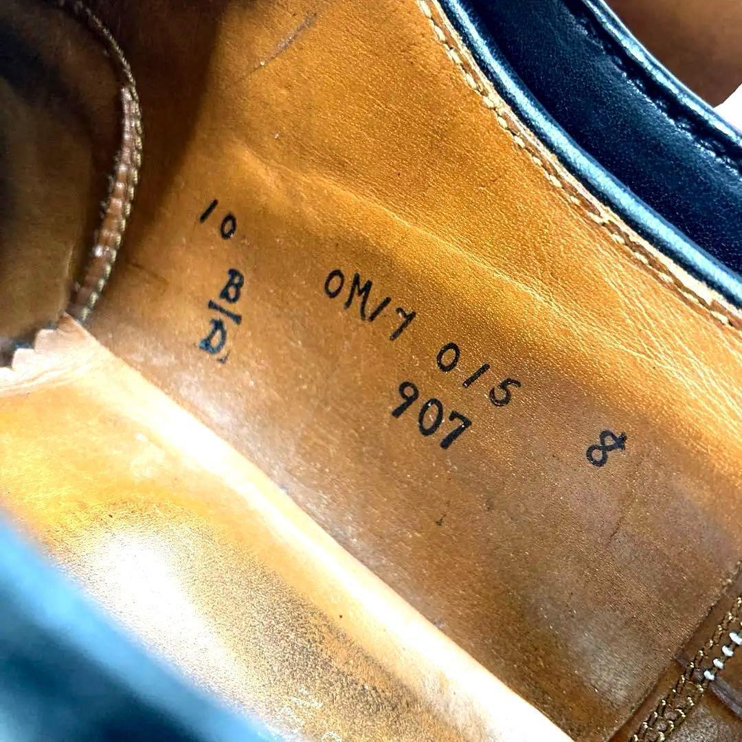 ALDEN オールデン 907 内羽根式 28cm前後 B/D 黒