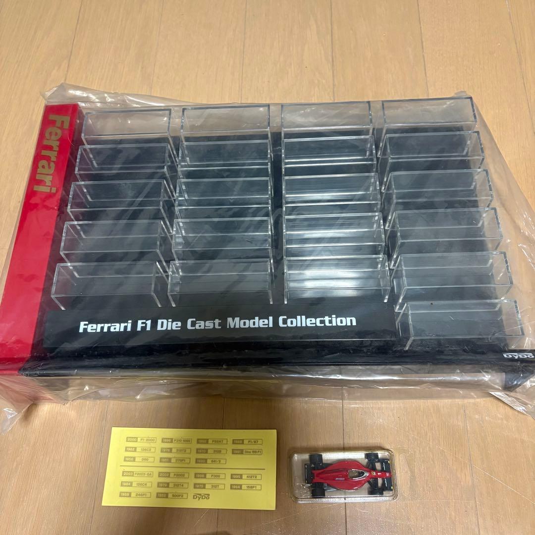ダイドーFerrari F 1 21台コンプディスプレイケース非売品