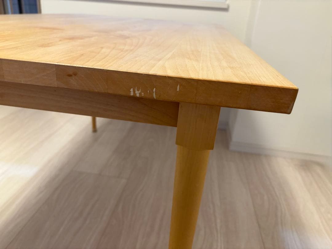【美品】ダイニングテーブル　長方形　MOMO natural 135 83