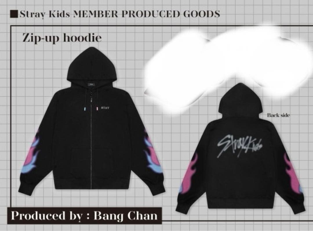 StrayKids スキズ POPUP メンプロ パーカー バンチャン