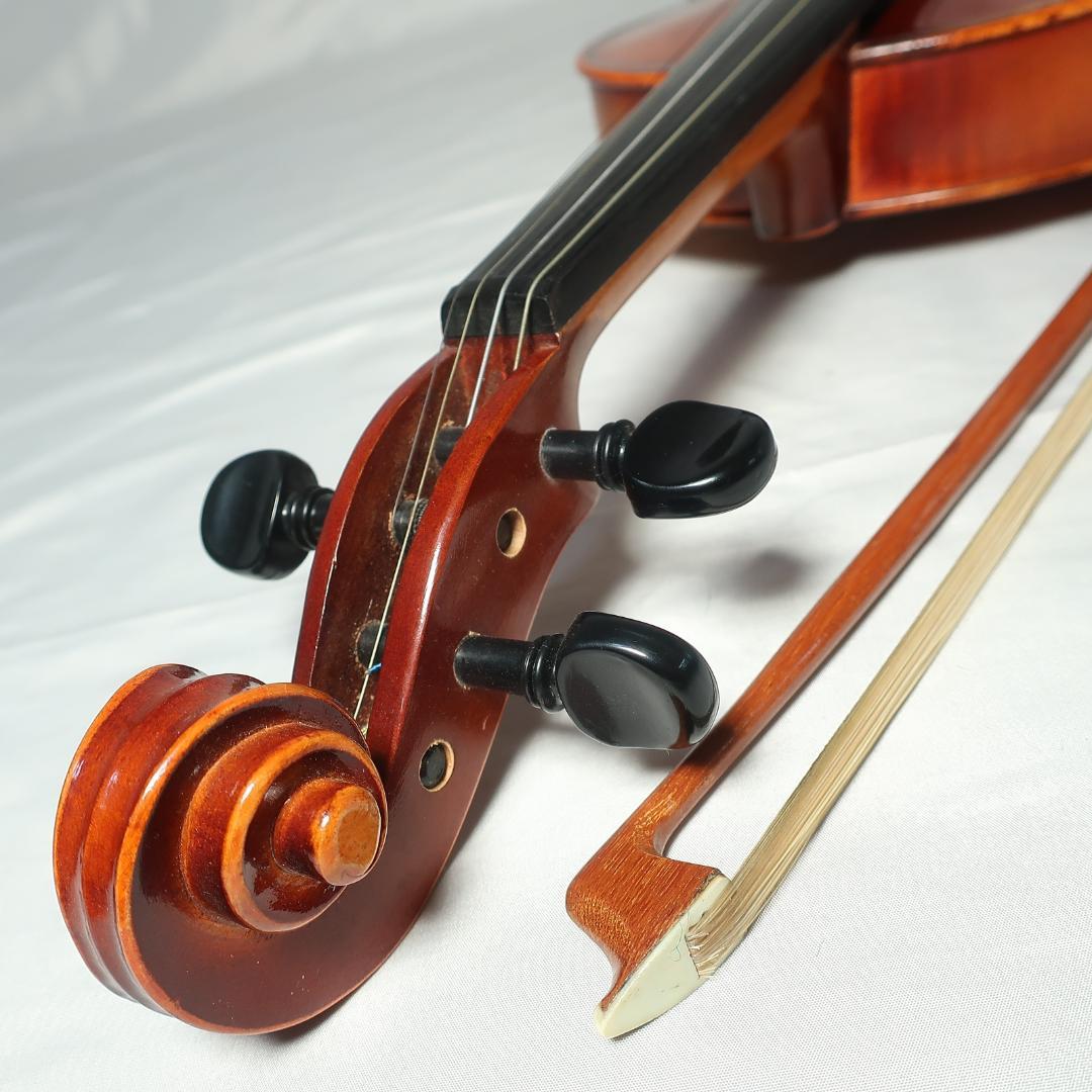 鈴木バイオリン No.103 1971年製 4/4 ハードケース 肩当 弓 付属