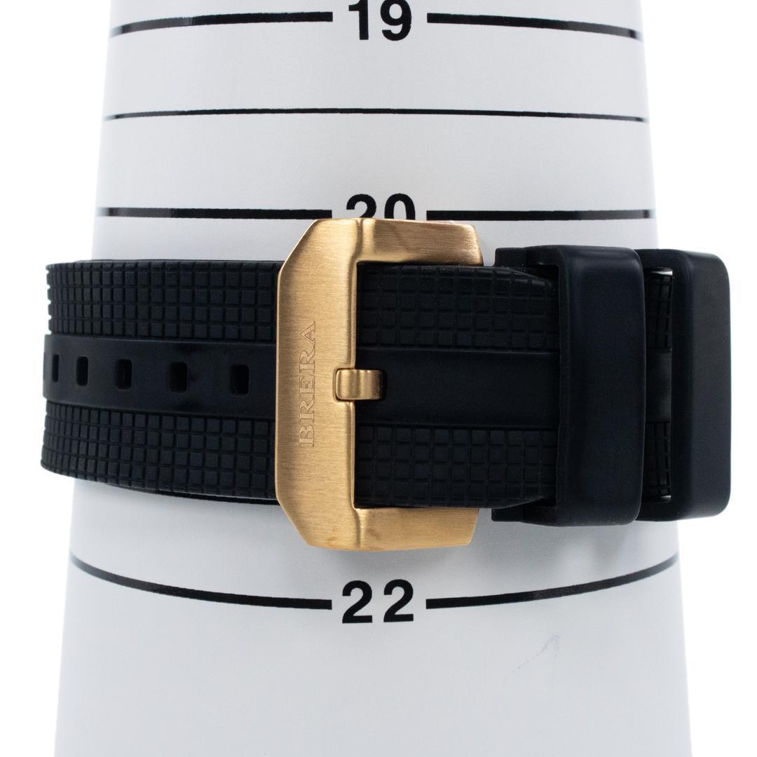 ブレラオロロジ 腕時計 メンズ スーパースポルティーボ 黒 クロノグラフ ロゴ