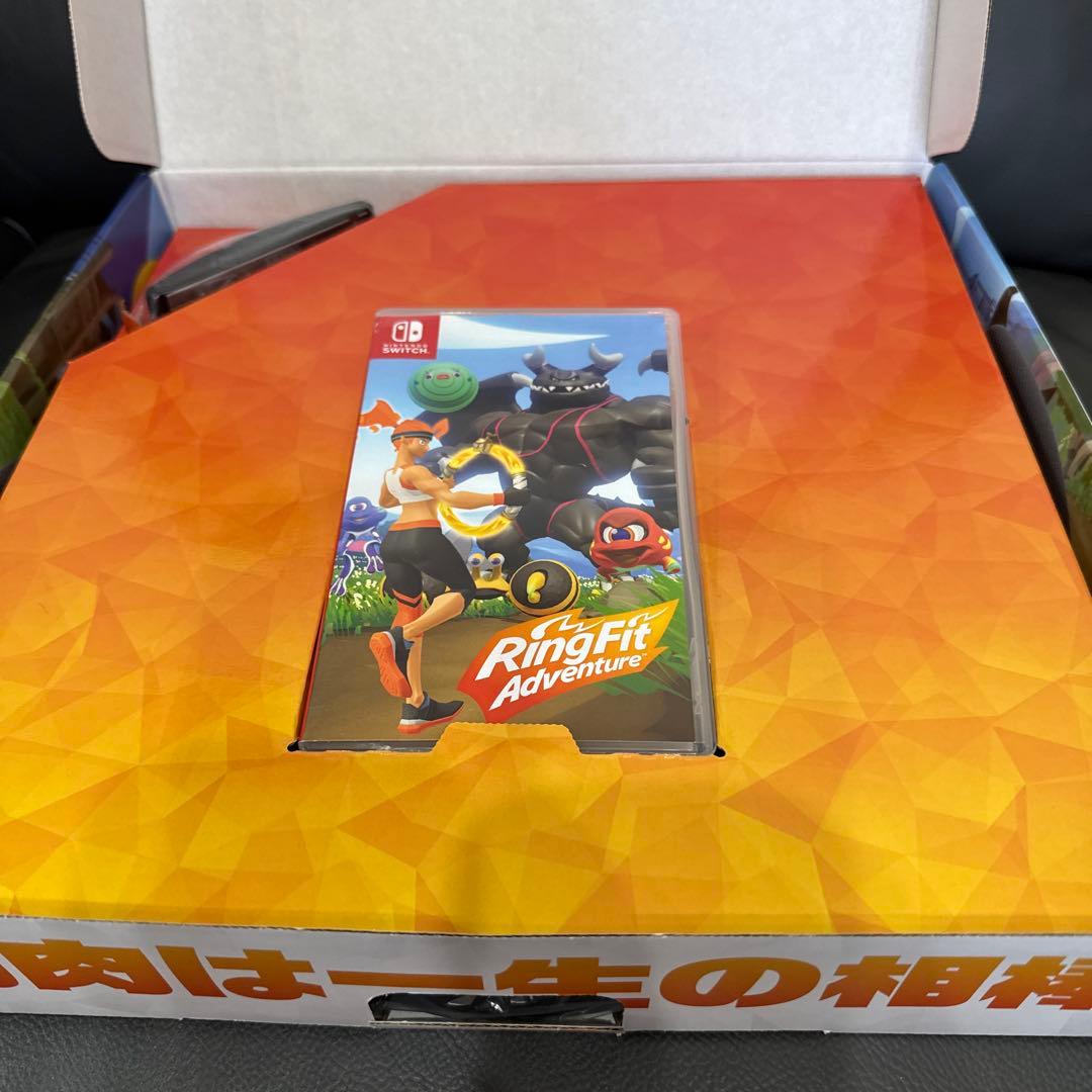 美品★Nintendo Switch有機モデル本体＋リングフィットアドベンチャー