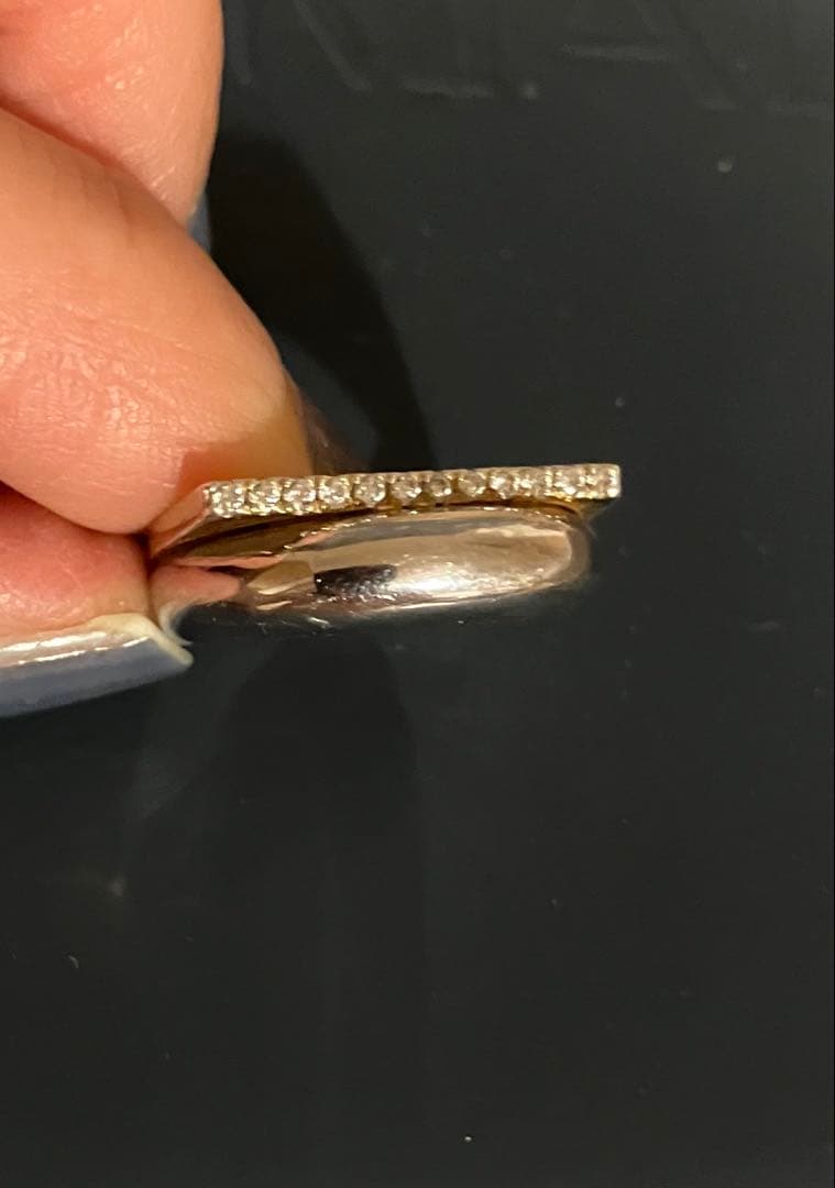 PRMAL リング　ダイアモンド✖︎10k