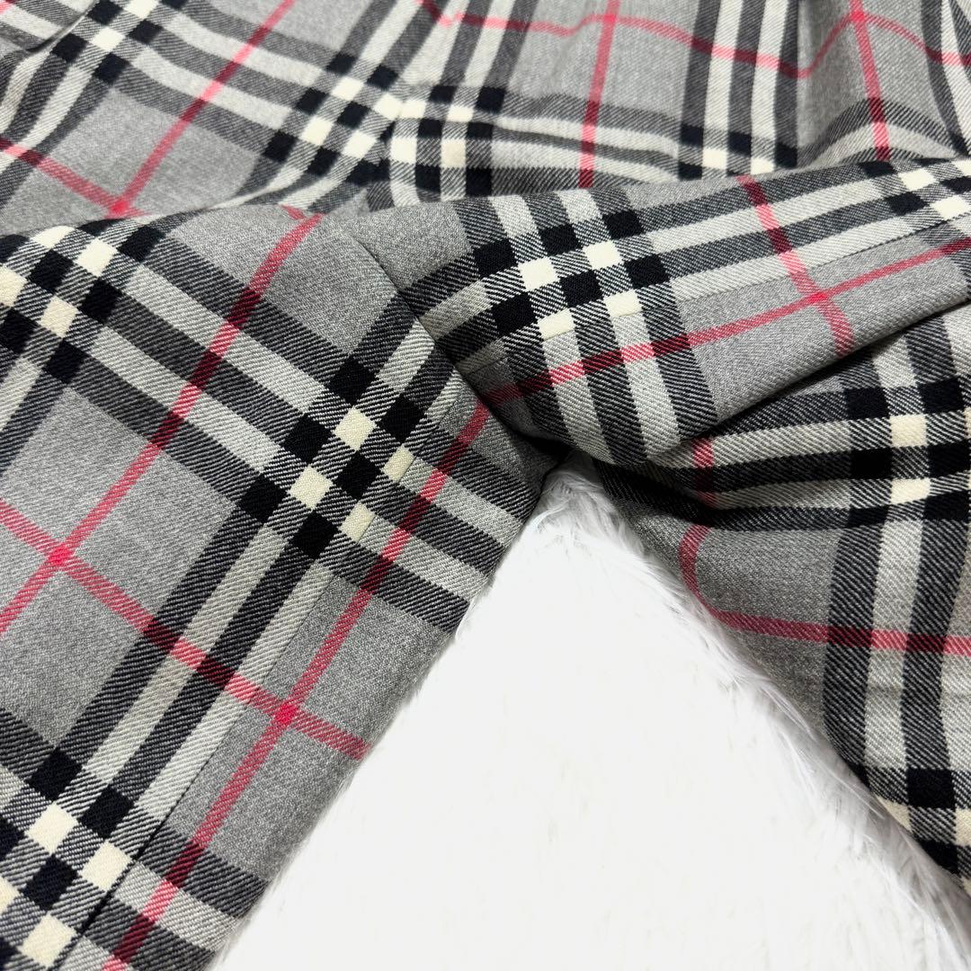 burberrys ノバチェック キュロット ハーフパンツ 大きいサイズ グレー