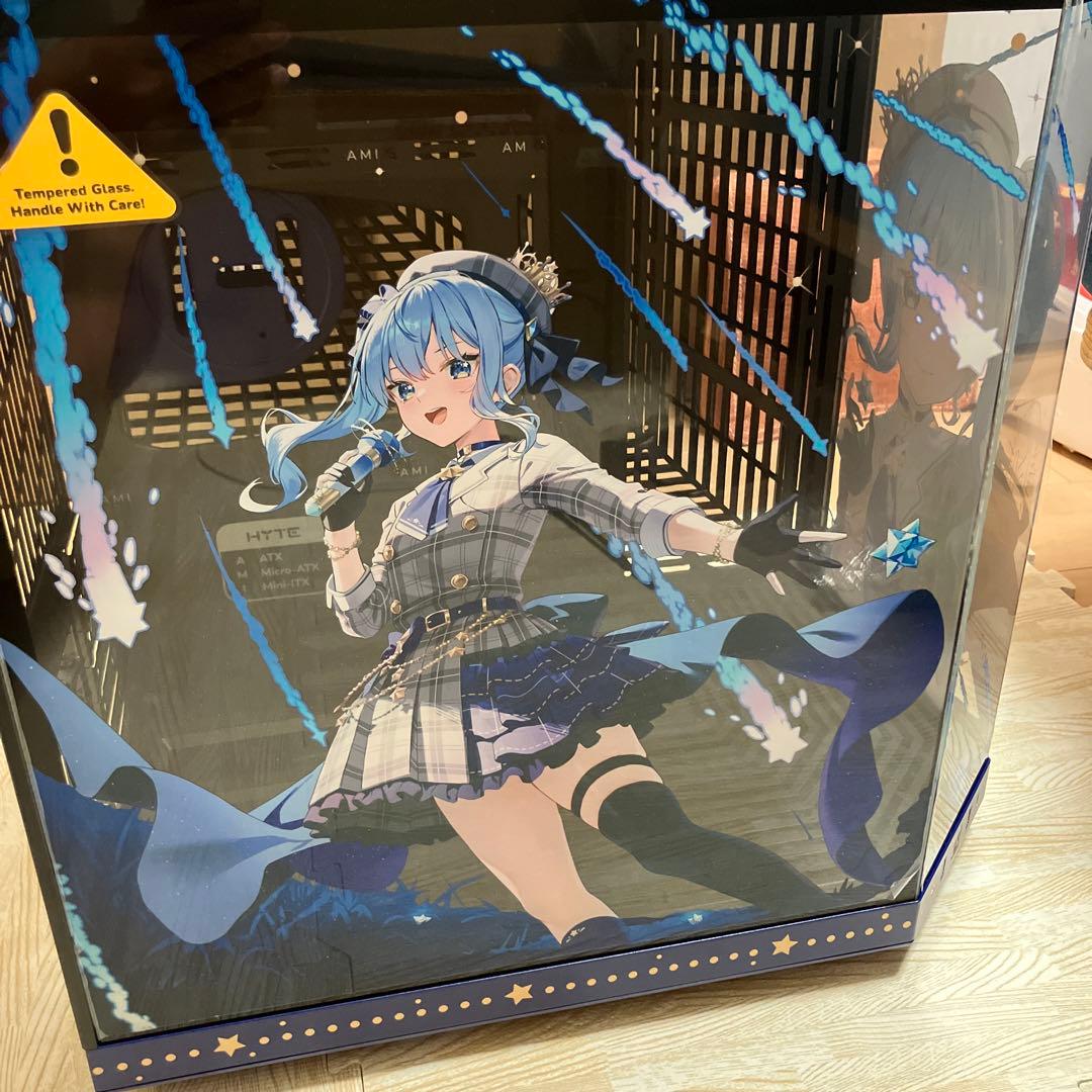 初回限定タペストリー付き　星街すいせいコラボpcケースhyte y70 即日発送 初回限定タペストリー付き 星街すいせいコラボpcケースhyte y70 即日