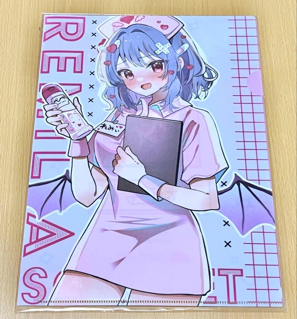 東方 クリアファイル ナースレミリア - メルカリ