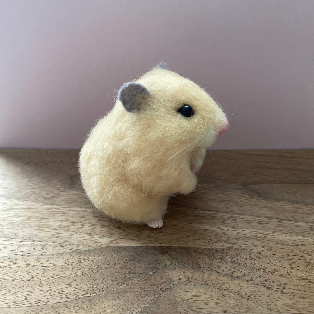 羊毛フェルト】ハムスター☆オーダー（雪ん子様専用） - メルカリ