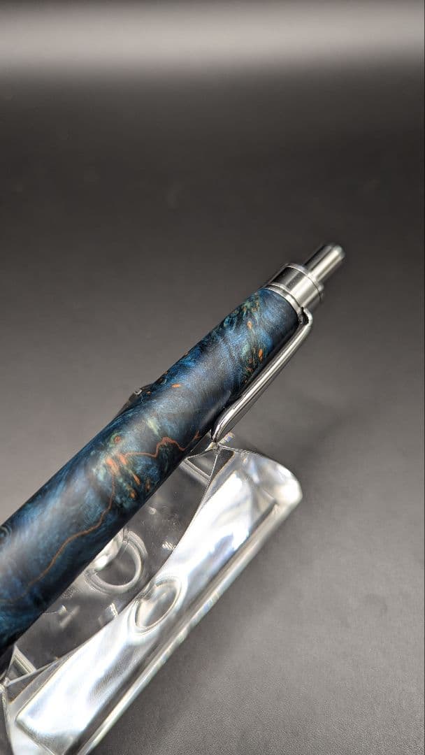 116ペン工房翌檜 スタビライズドウッドバール材 木軸シャーペン 木軸