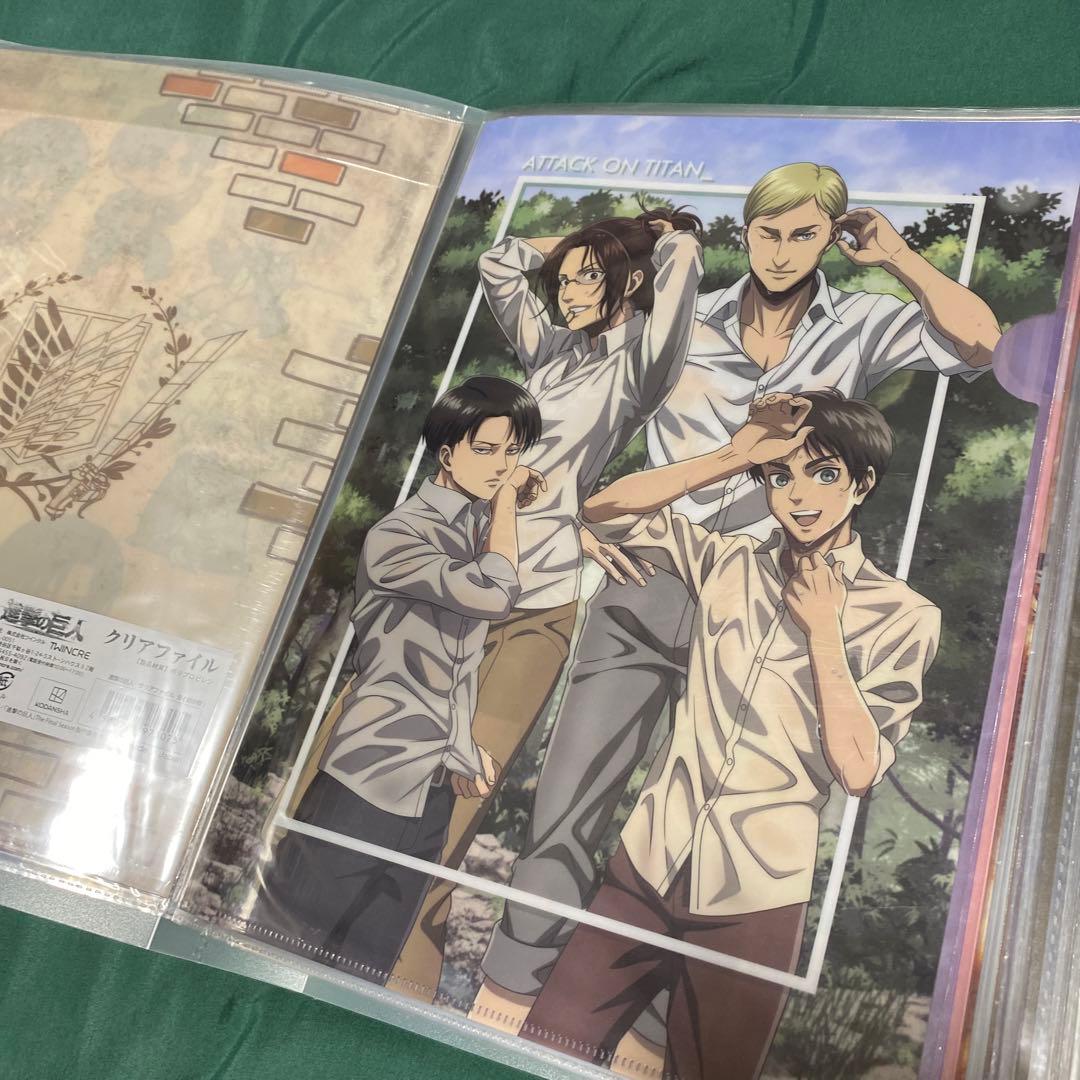 TVアニメ『進撃の巨人』クリアファイルセット_リヴァイ｜HICUL ONLINE