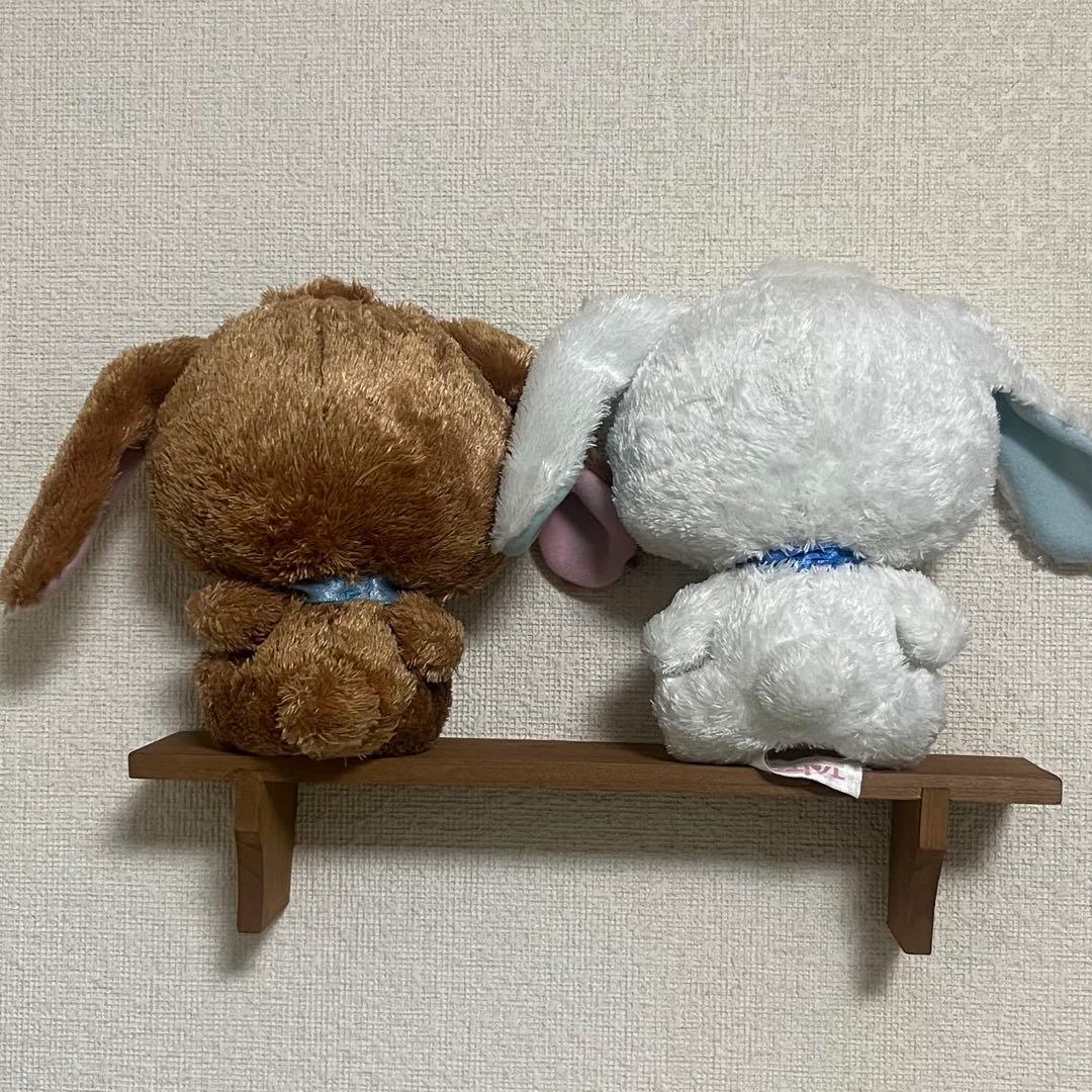 シュガーバニーズ くろうさ あおみみうさ セット クリアアクセサリーぬいぐるみ