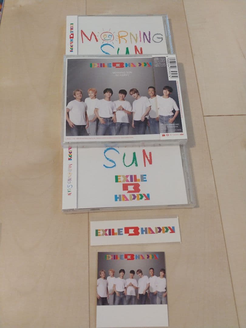 EXILE BE HAPPY 10点セット 颯太 慧人 北人 ボイスアクスタ