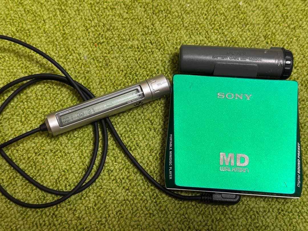 ソニー MZ-E75 MDプレーヤー WALKMAN MDウォークマン再生確認済