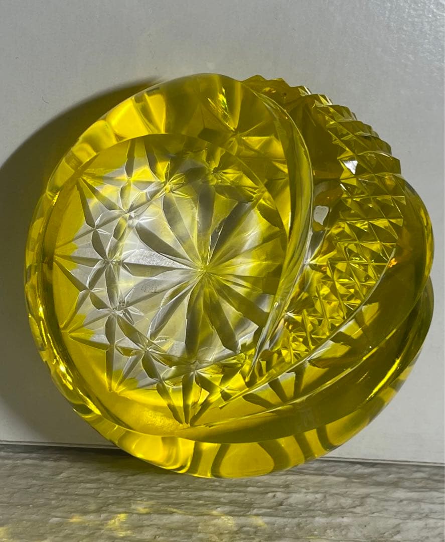 希少】〝島津〟薩摩切子 薩摩の雫 刻印入り 最終値下げします