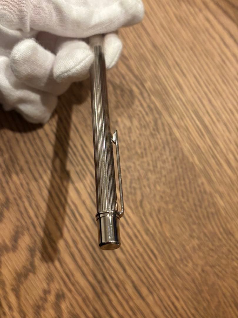 100%本物】Cartier ボールペン ストライプデザイン 箱付き