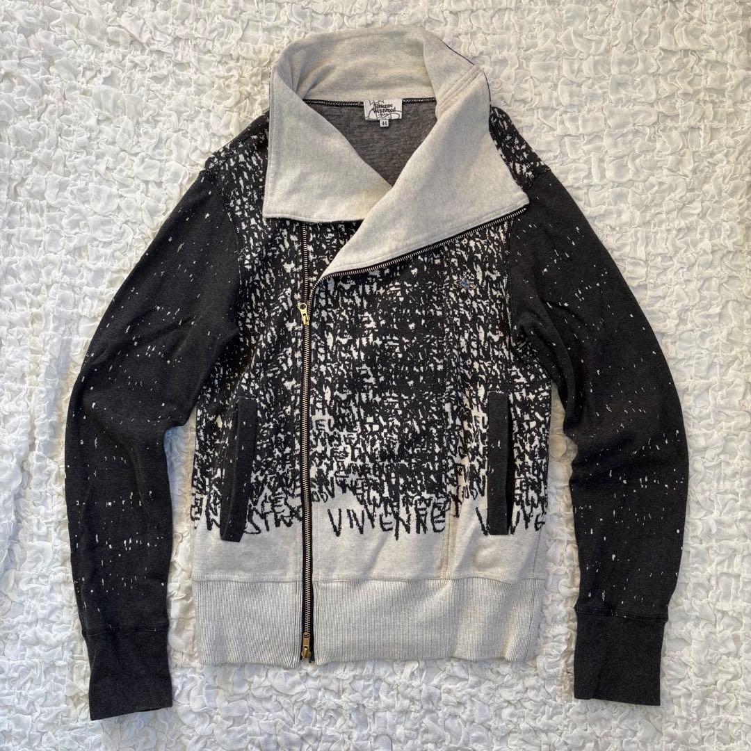 vivienne westwood man 変形ライダース型トラックジャケット