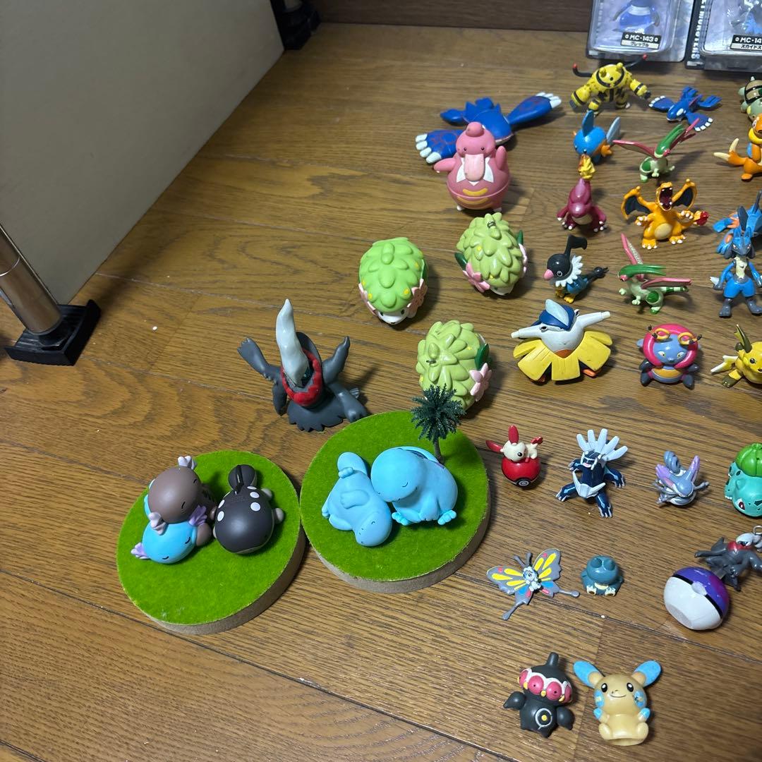 モンコレ ワニノコ クリア ポケモンキッズ 指人形 ポケモン フィギュア