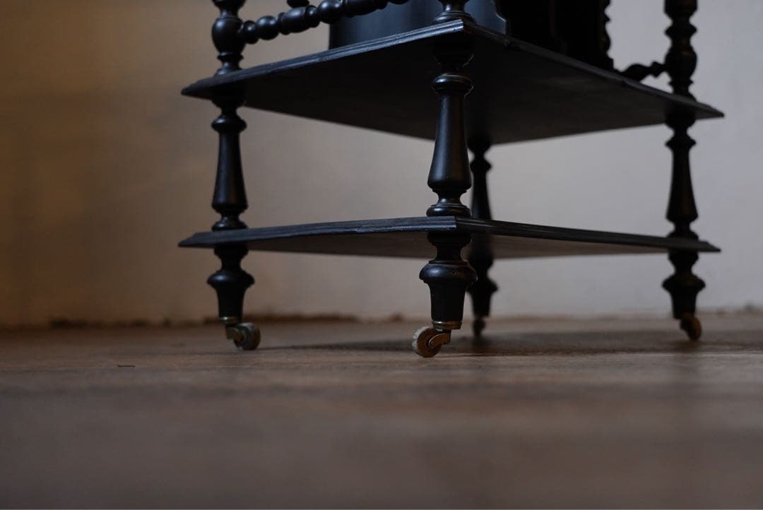 アンティーク フランス ナポレオン ミュージックシェルフ レコード 棚