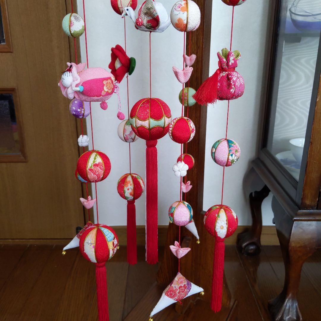 ちりめん細工　おひな様下げ飾りさげもん　　 おばちゃま
