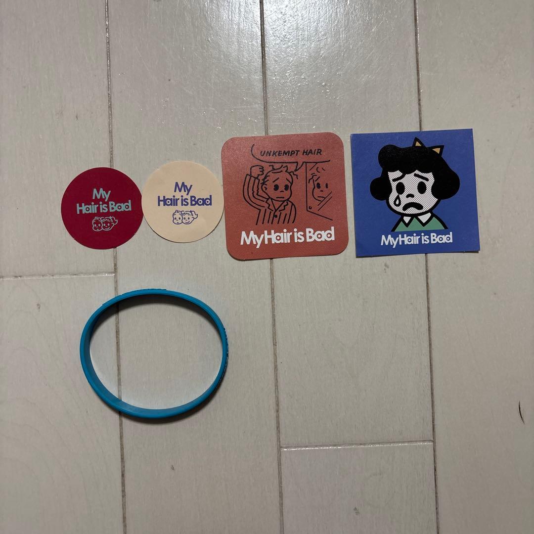 My Hair is Bad ステッカーセット ラバーバンド - メルカリ