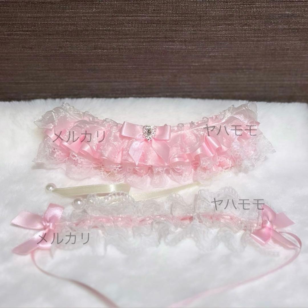 ろろ*即購入/値下げ交渉可様専用 ぬい服 フリルドレス 5点