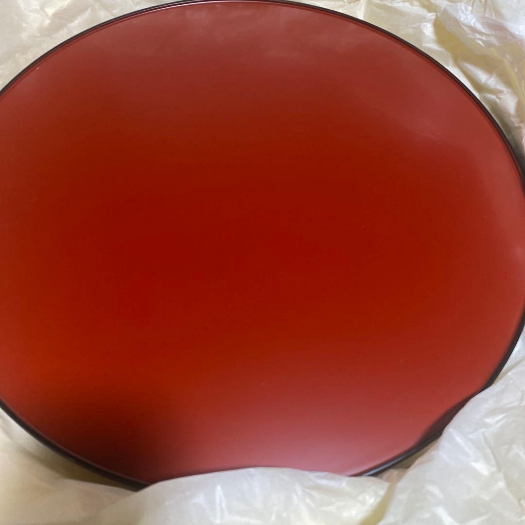 東大寺　二月堂日乃丸盆　5客