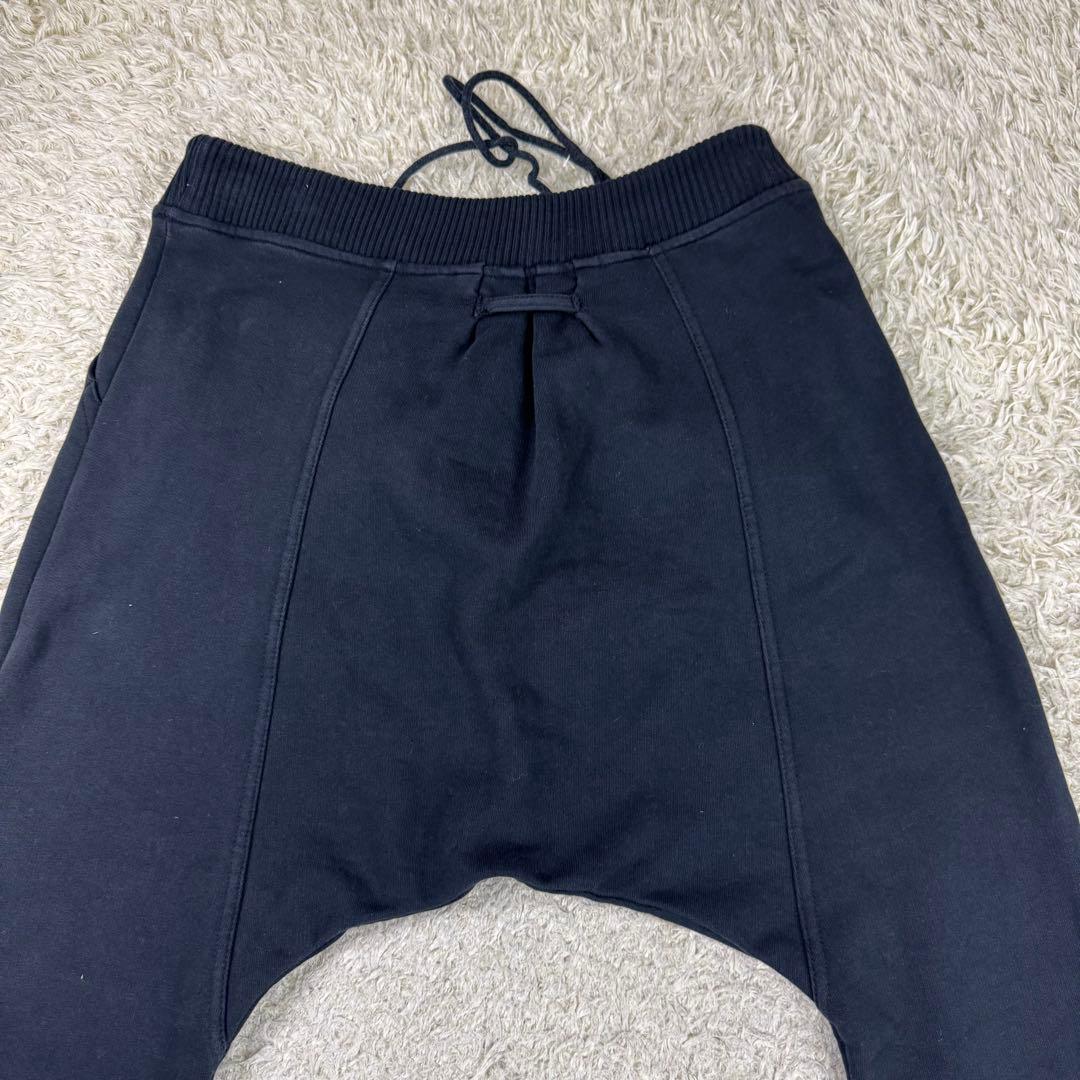 希少★ジャンポールゴルチエ サルエルパンツ スウェット サイドジップ ブラック