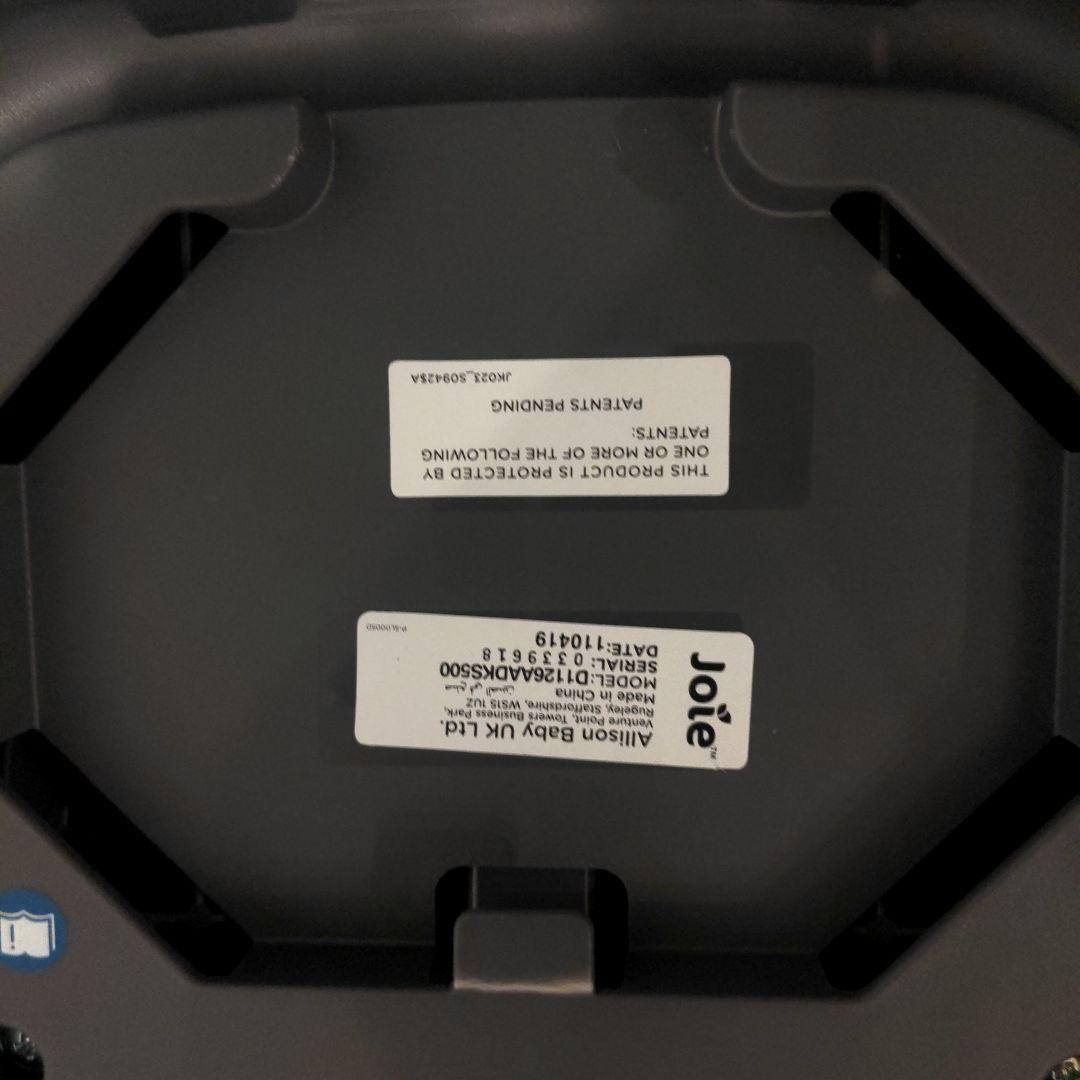 【美品フルセット】Joieチャイルドシート&ISOFIXベース&新生児パッド