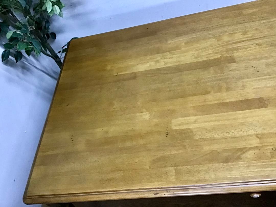 管328☆カリモク☆オールドカリモク☆ダイニングテーブル☆アームチェアー☆5点