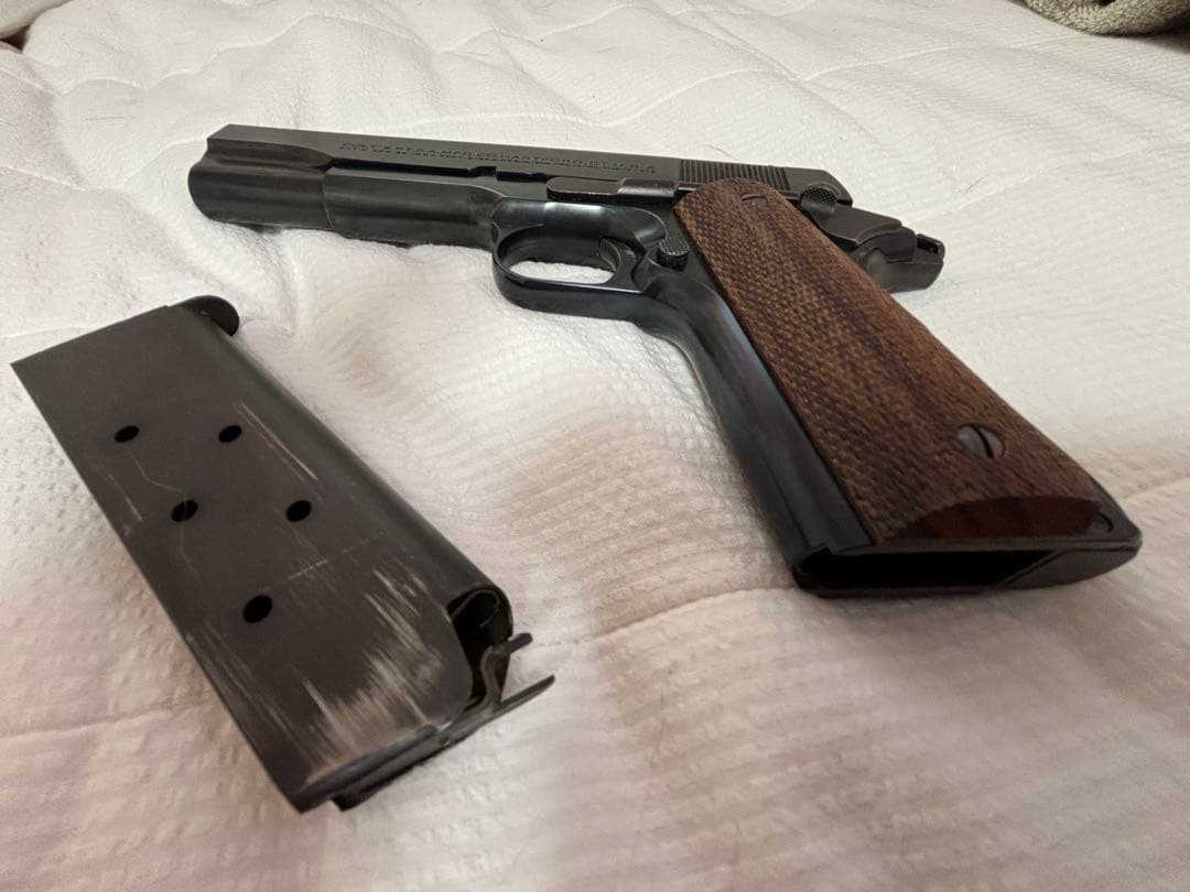 CAW COLT 45AUTO 戦前型ナショナルマッチ HW SPG規格 N110736