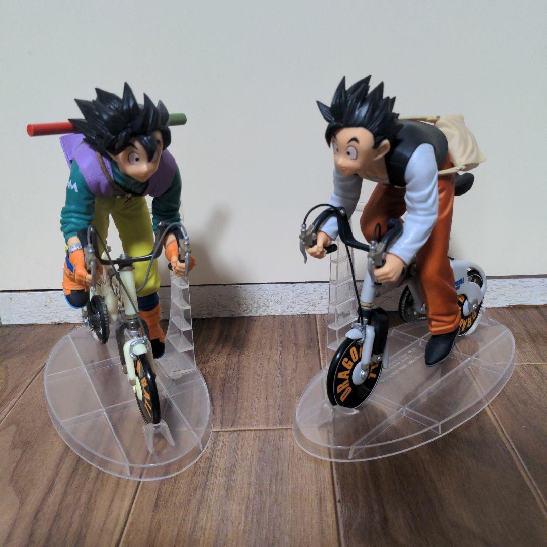 ドラゴンボール 一番くじ悟空 悟飯 スナップコレクション 自転車