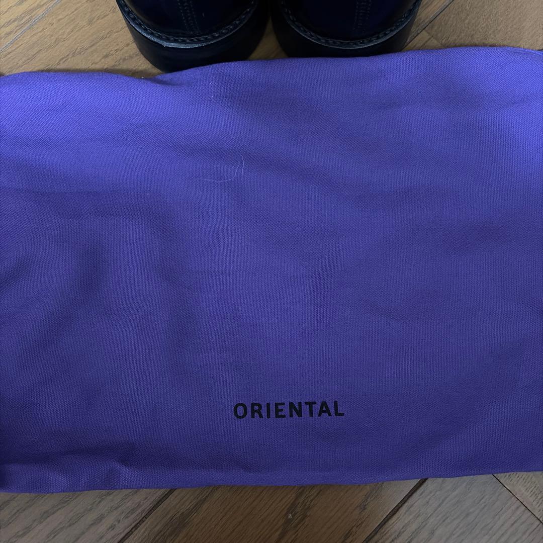 【極美品】オリエンタル バイロン2　BLACK プレーントゥ メンズ26.0