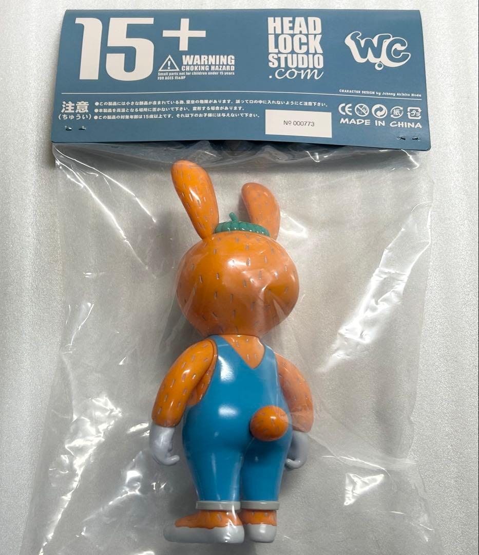 新品同様 headlockstudio ヘッドロックスタジオ CAROL ソフビ