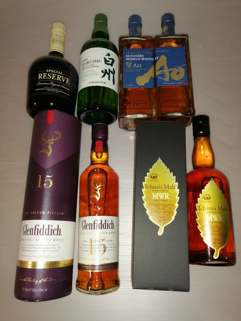 グレンフィディック・碧・白州・イチローズモルト・リザーブ グレンフィディック・碧・白州・イチローズモルト・リザーブ イチロー