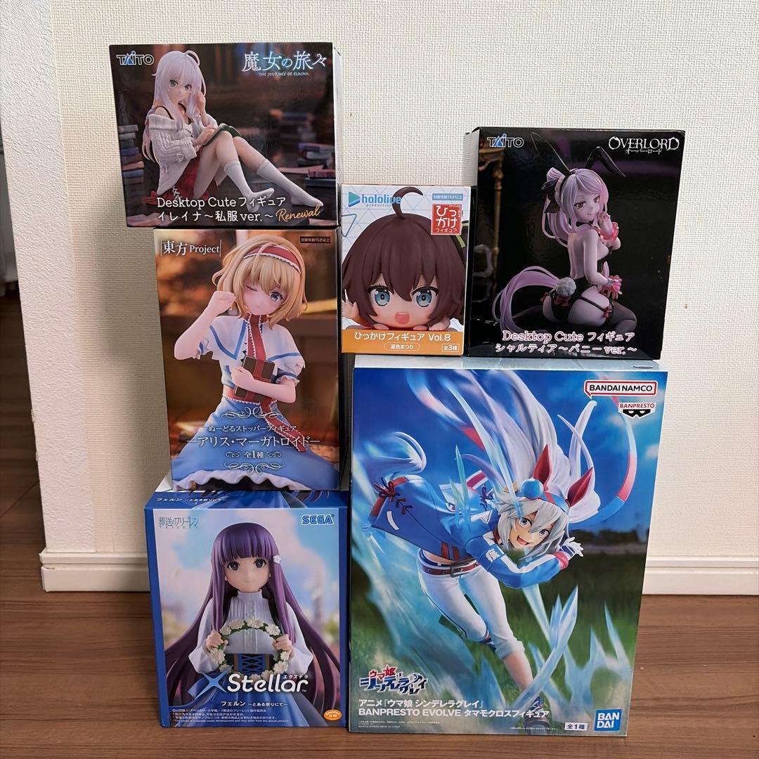 美少女プライズフィギュア まとめ売り！ 6体セット - メルカリ