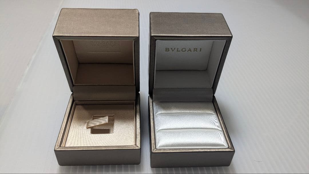 BVLGARI ブルガリ 純正 ジュエリーケース 空箱 2個セット 正規品