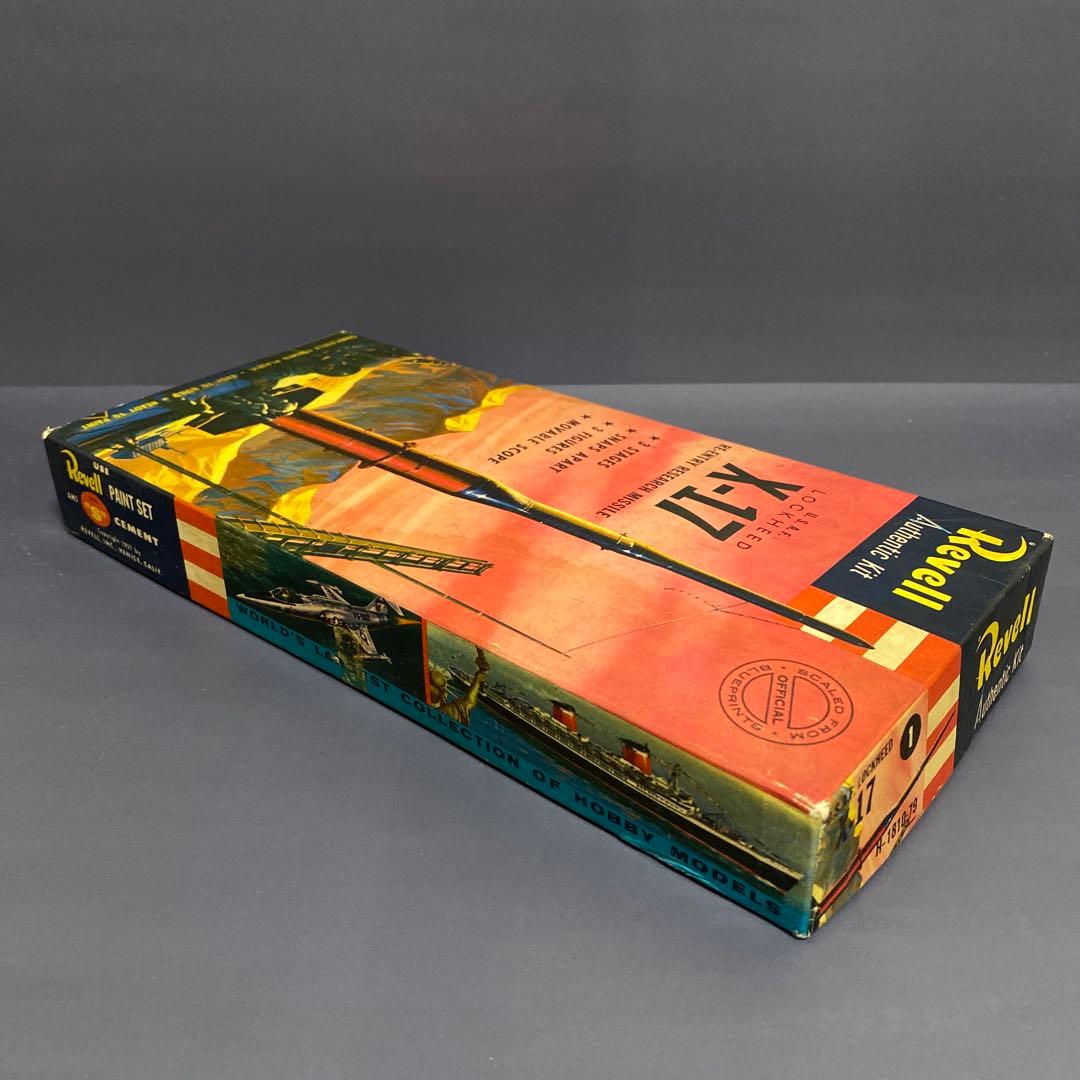 デッドストック USA製 Revell X-17ロケットプラモデル ヴィンテージ