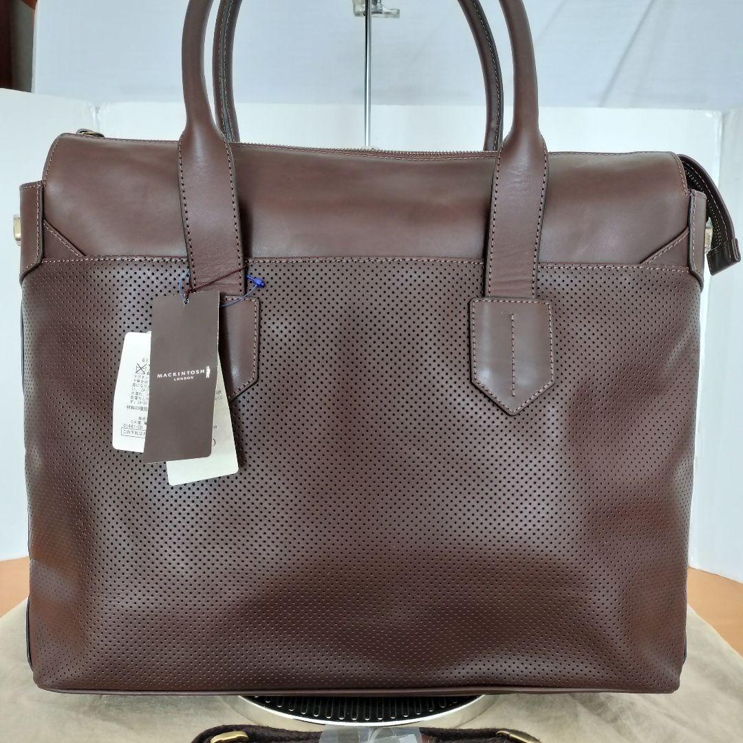 未使用 マッキントッシュ ロンドン ✕ ビルアンバーグ 2wayレザーバッグ