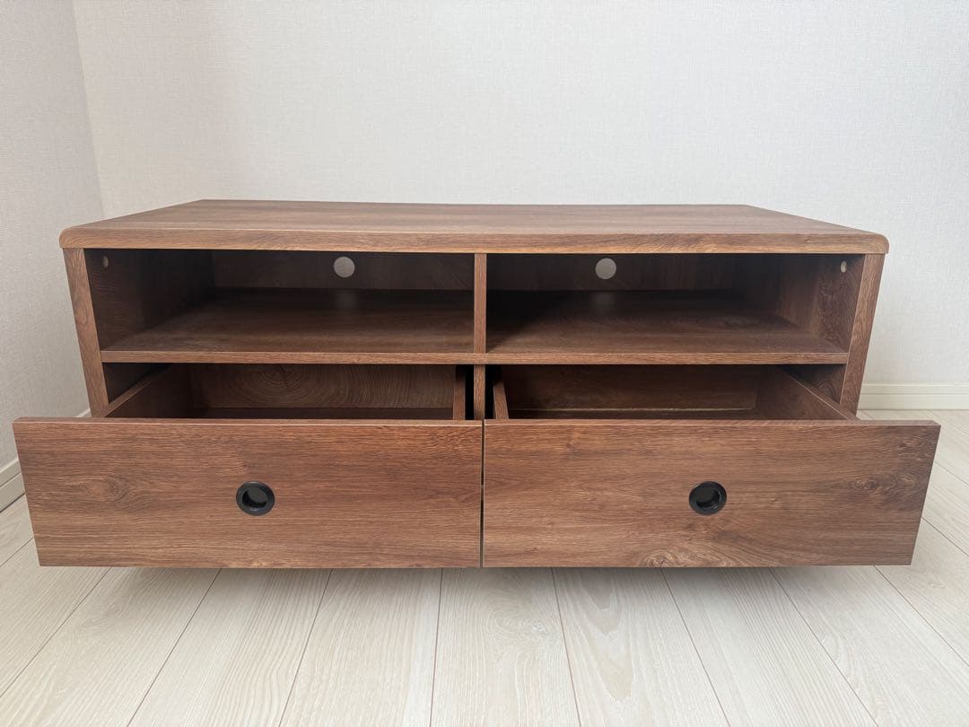 最終値下げ【美品・組み立て不要】NOCE ノーチェ　テレビボード　引き出し付き