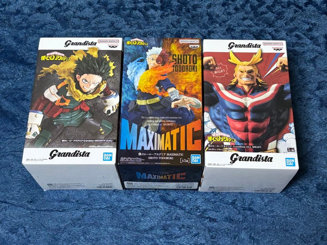 僕のヒーローアカデミア フィギュア 緑谷出久、轟焦凍、オールマイト 3