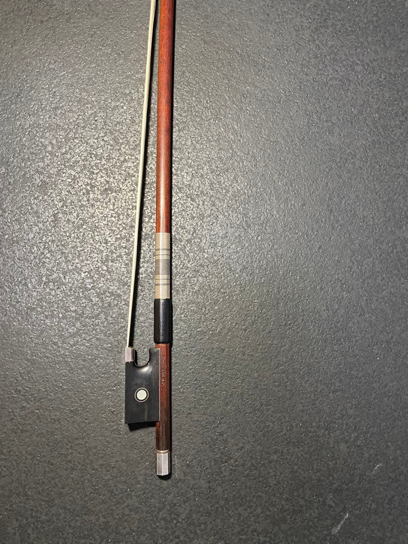 J.P.Bernard ヴァイオリン弓　銀黒檀