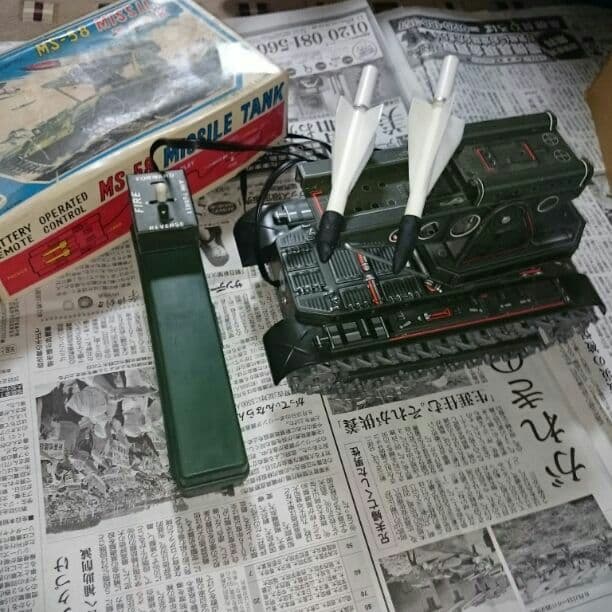 昭和47年製 増田屋 MS-58 MISSILE TANK