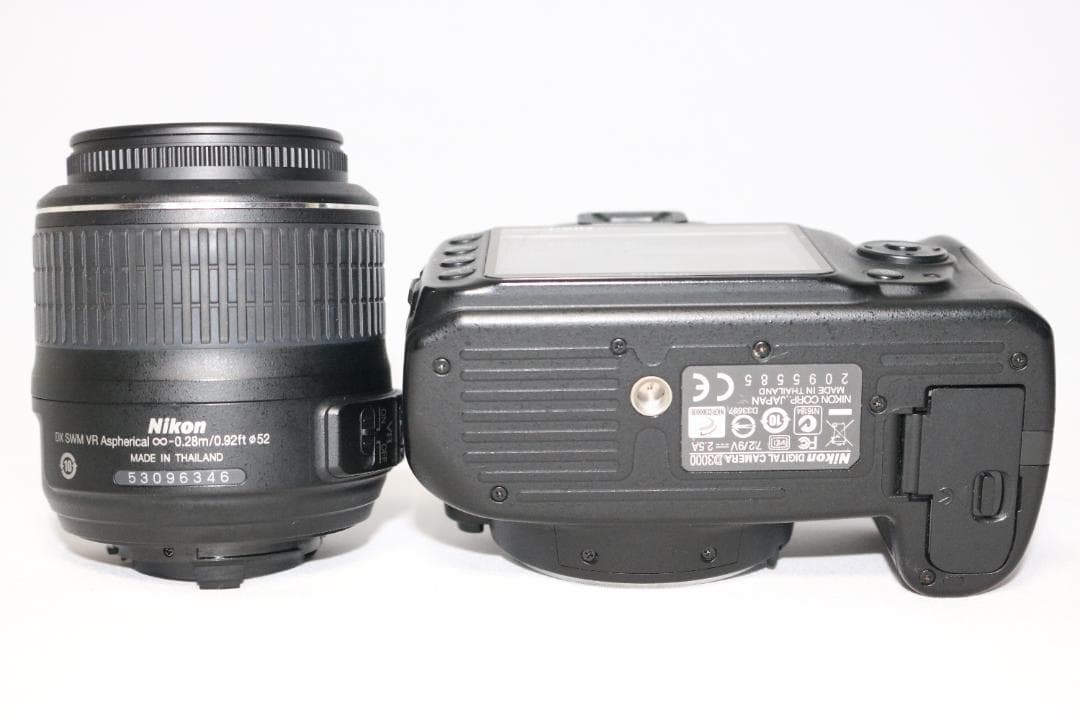 ⭐初心者におすすめ⭐一眼レフ 入門キット Nikon D3000 スマホ転送OK